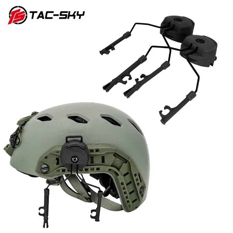 Ts TAC-SKY Helm Rail Headset Mount En Snelle Actie Core Helm Rail Adapter Compatibel Met Peltor Helm Arc OPS-CORE