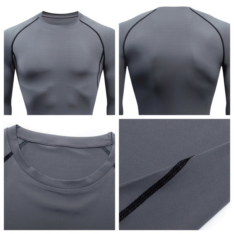 Underwear For Men Camiseta Termica Sport Tight Shirt Men's Underwear Thermos Cueca Hombre Quick-Dry Ropa Interior Hombre