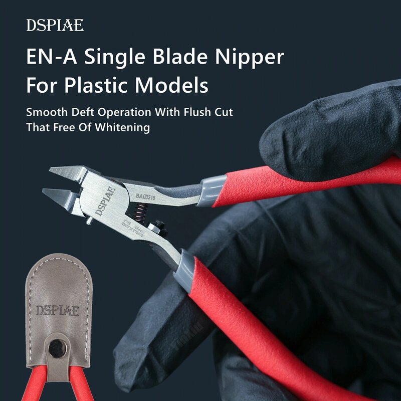 DSPIAE EN-A 초박형 싱글 블레이드 고경도 모델 펜치, 건담 모델 빌딩 취미 DIY 도구 액세서리