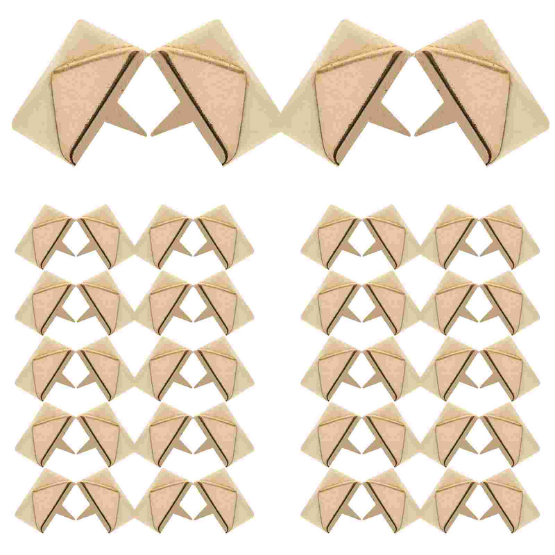 100 Pcs Square Claw Nails Four Goods Decoration Rivets Shoe Bag Accessories DIY Dressmaking Studs Decorative Spike