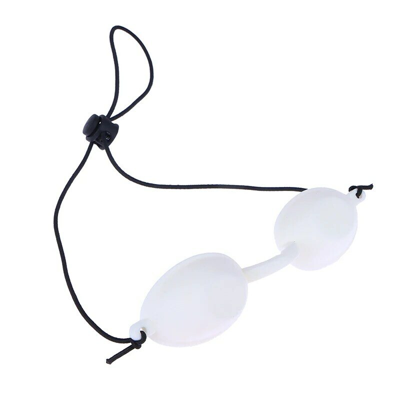 Kacamata pelindung kacamata silikon lembut, penutup mata Laser IPL perlindungan dapat diatur kecantikan