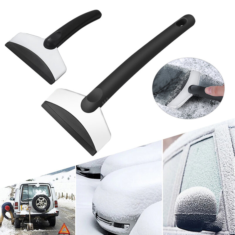 Car Snow Brush Multifunctional Snow Plow Windshield Snow Removal Scraper Ice Shovel Tool Suitable for All Car Snow Plow