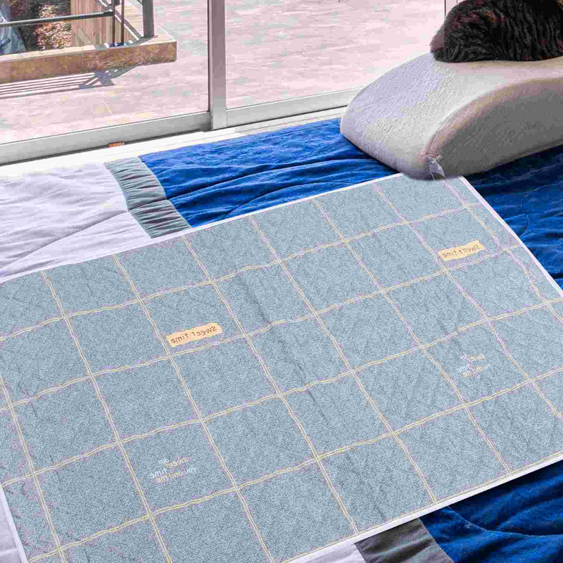Podkładki na łóżko z nietrzymaniem moczu wielokrotnego użytku wodoodporne podkładki krzesło Sofa ochraniacze na materac