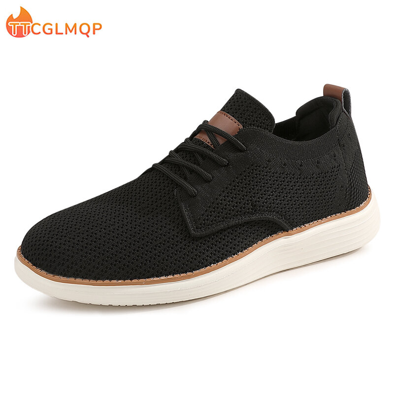 Men Sneakers New Men Mesh Casual Shoes Fashion Lightweight Breathable Soft Soled Shoes Summer Outdoor Sports Fitness Large Size
