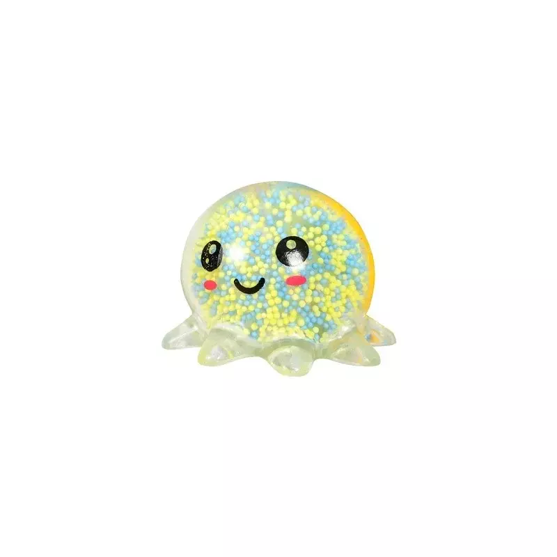 1 pz illumina calamari palla di scarico spremere giocattolo antistress giocattolo bolla polpo palla giocattolo antistress regalo per i bambini