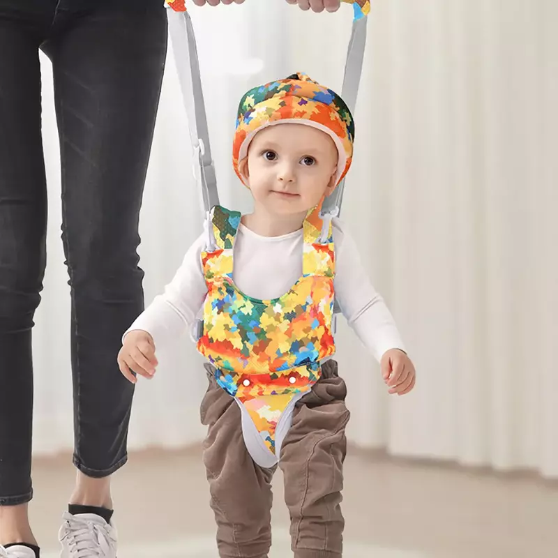 Baby lernen Lauf gürtel Walker Seil mit Schutzhelm Kopfschutz Kopf bedeckung Kleinkind Anti-Fall-Pad Kinder lernen zu gehen