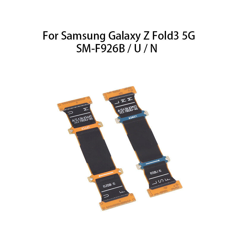 Org (1 Paar Draaias) Moederbord Moederbord Connector Flex Kabel Voor Samsung Galaxy Z Fold3 5G / SM-F926B / U / N