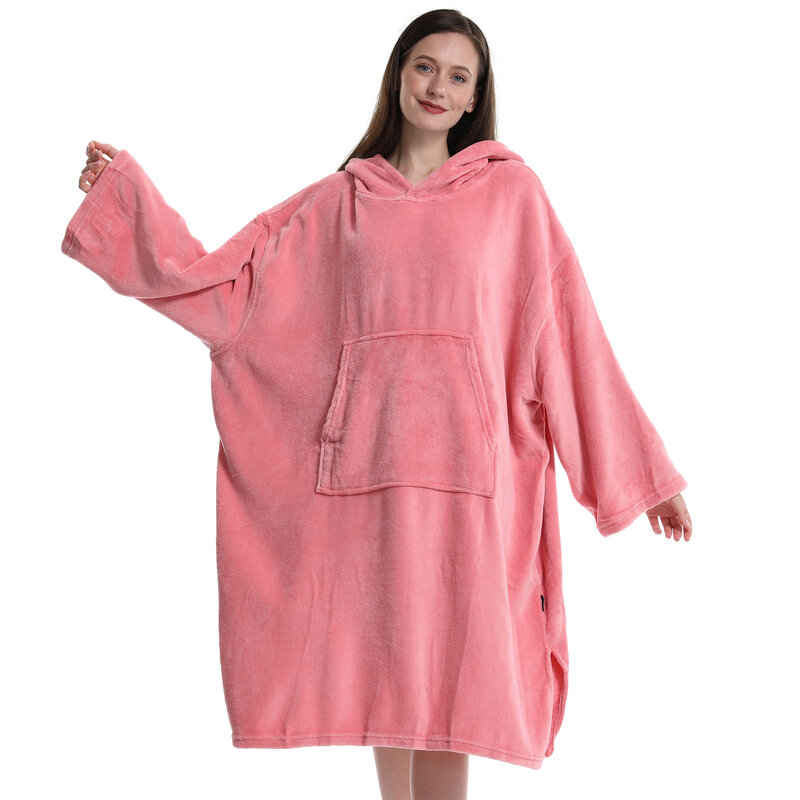 Bata cambiadora de toalla para hombre y mujer, Poncho de manga corta con capucha, Toalla de microfibra de secado rápido