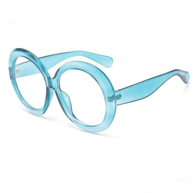 Солнцезащитные очки в круглой большой оправе, брендовые дизайнерские винтажные солнечные очки с защитой от ультрафиолета, для занятий спортом на открытом воздухе, в винтажном стиле, 1-4 шт.