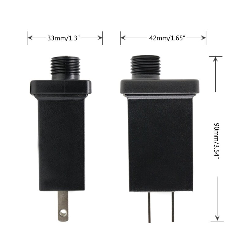 Adaptador impermeable fuente alimentación del regulador 12V 1A LED los voltajes bajos IP44