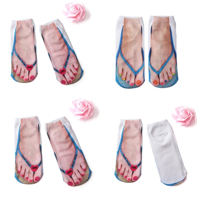 1 Pair Casual Socks Gift for Men Women High Ankle Socks Bicycles Socks Colorful Funny Sock Novelty Pattern Cotton Socks