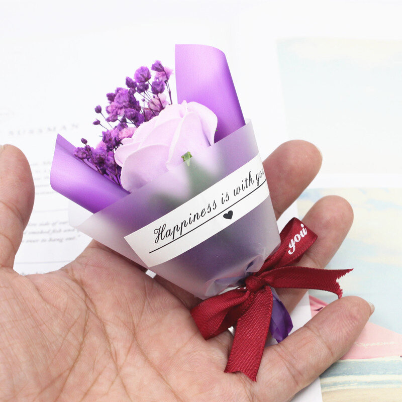 Букет миниатюрных натуральных сушеных цветов, свежий букет для детской фотосъемки, свадебное украшение