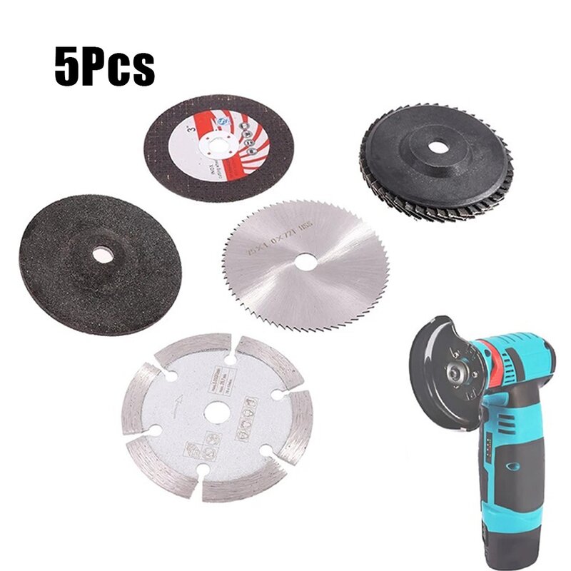 8/5/3/1pcs Mini Cutting Disc Circular Resin Grinding Wheel Sanding Disc 3inch For Angle Grinder Steel Cutting Angle Grinding Bit