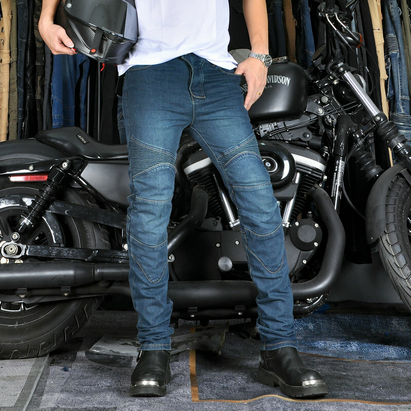 Nowe spodnie motocyklowe, dżinsy motocyklowe, Anti-fall, klasyczne spodnie motocyklista Harley-Davidson, spodnie wyścigowe dla wszystkie sezony