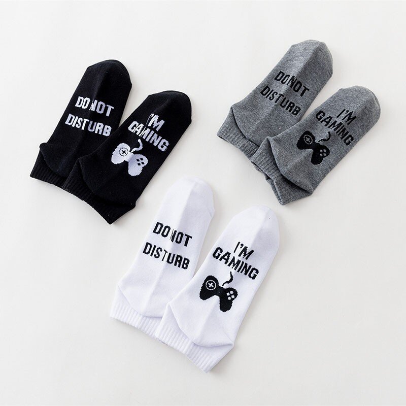 Socks For Women INS Colorful Letter Print Personalized Comfortable Breathable Casual Socks Sports Home Ankle Socks Woman R103