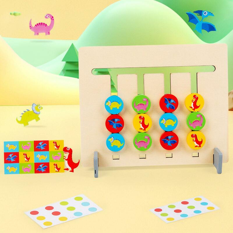 Slide Puzzle Toy for Kids, Jigsaw Learning Toy for Preschool
