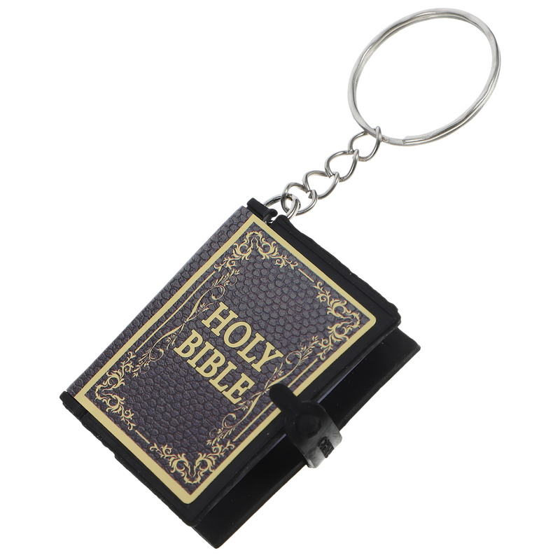 سلسلة مفاتيح بدلاية دينية مسيحية ، حلقة مفاتيح ، ديكور معلق على ظهره ، حفلة ، موضة ، 10 أو