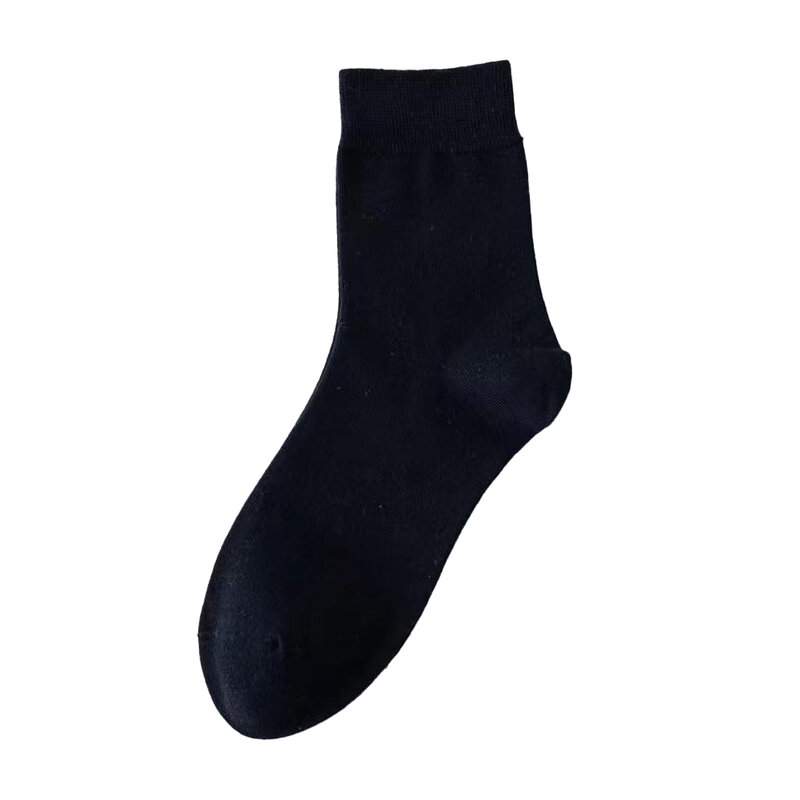 Calcetines tobilleros informales de algodón para hombre y mujer, calcetín deportivo suave y cómodo, Color sólido, 1 par