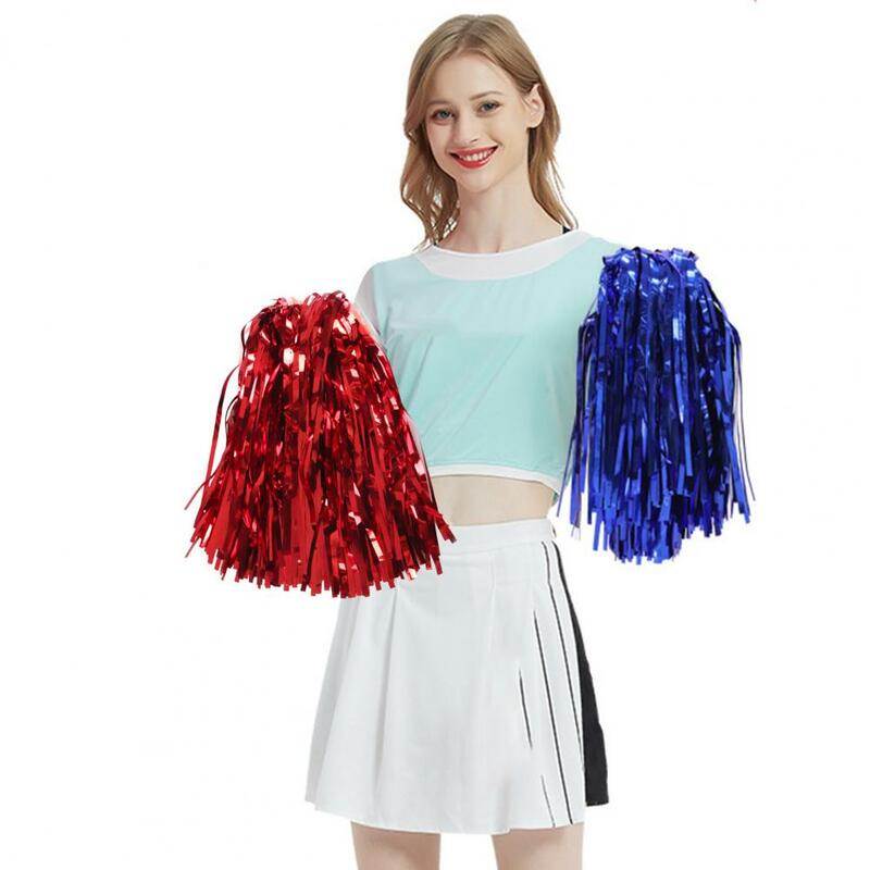 Cheerleader Flower Feel Comfortable Cheering Props Cheer Squad Team Spirited Fun Pompoms Sport Games Hand Drawn Colorful Balls