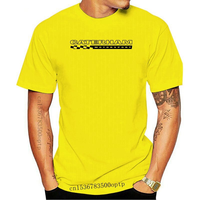 Abbigliamento uomo t-shirt Caterham varie dimensioni colori auto appassionato Track Day Racing
