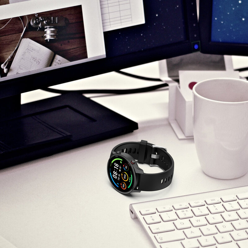 Pasek do zegarka dla Xiaomi Mi Watch kolorowy edycja sportowa pasek do zegarka silikonowa bransoletka dla MI Watch Color / GT 3 2 46mm