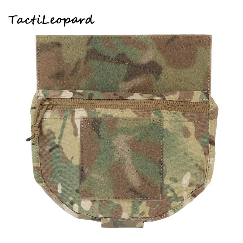 Tactical Vest Fanny Pack Belly Bag, Plate Carriers Pocket, FCPC V5, Peito Rig, Drop Pouch, Hook Loop, Acessórios de Atualização, Sub Package, Vest