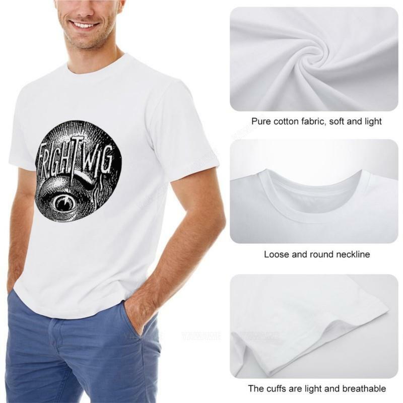 men cotton tshirt Frightwig Eye - Music Retro Rock Punk  Tee shirt sweat shirt cute tops mens t shirt summer male top teeshirt
