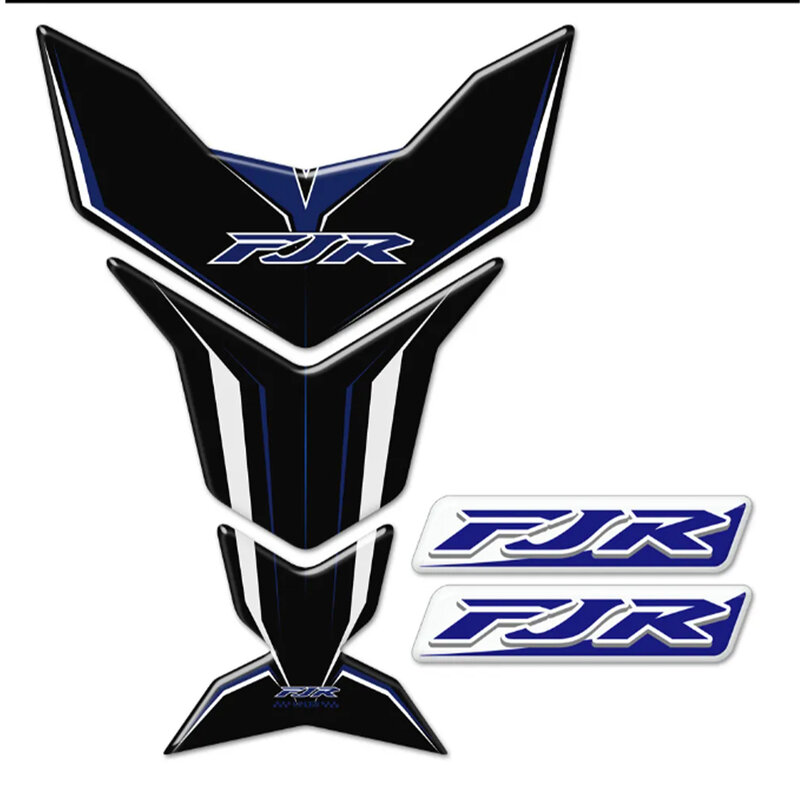 FJR1300 FJR 1300 For Yamaha Tank Pad Protector Fairing Emblem Badge Trunk Cases Stickers Decal Logo 2016 2018 2017 2019 2020 FJ