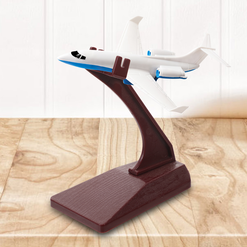 2 Pcs Bracket Model Plane Display Stand Airplane Blocks Support Base Decor Animal