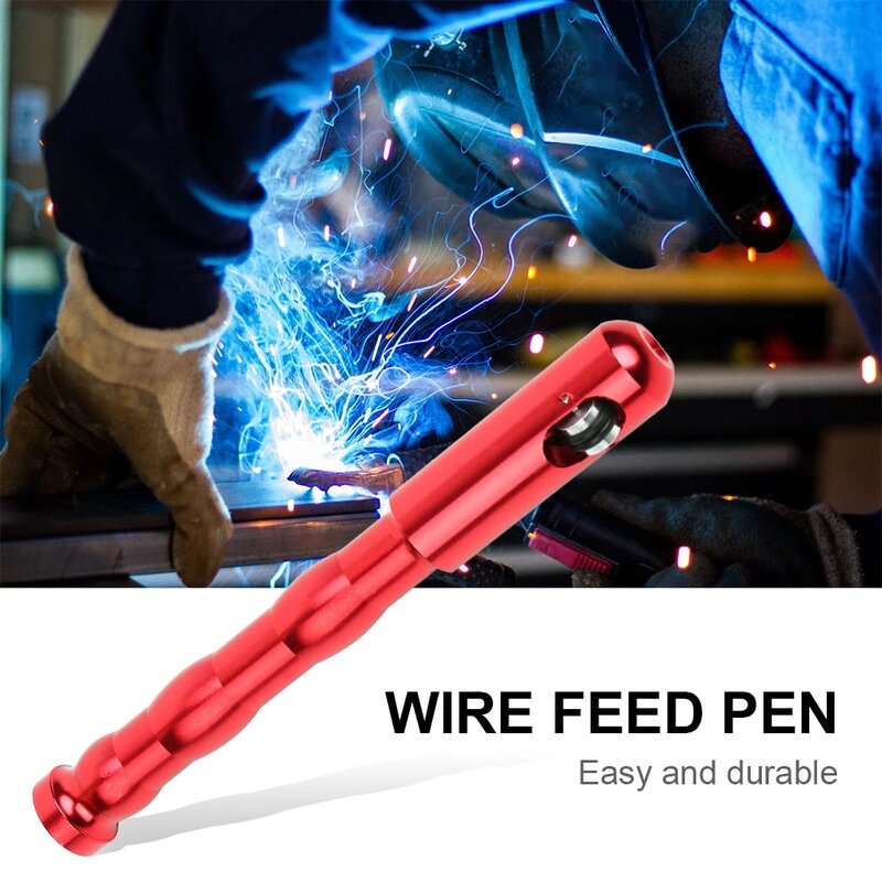 Saldatura Tig Pen Finger Feeder Rod Holder Filler Wire Pencil TIG Welding Wire Feed Pen Finger Feeder per filo di saldatura da 1.0-3.2mm