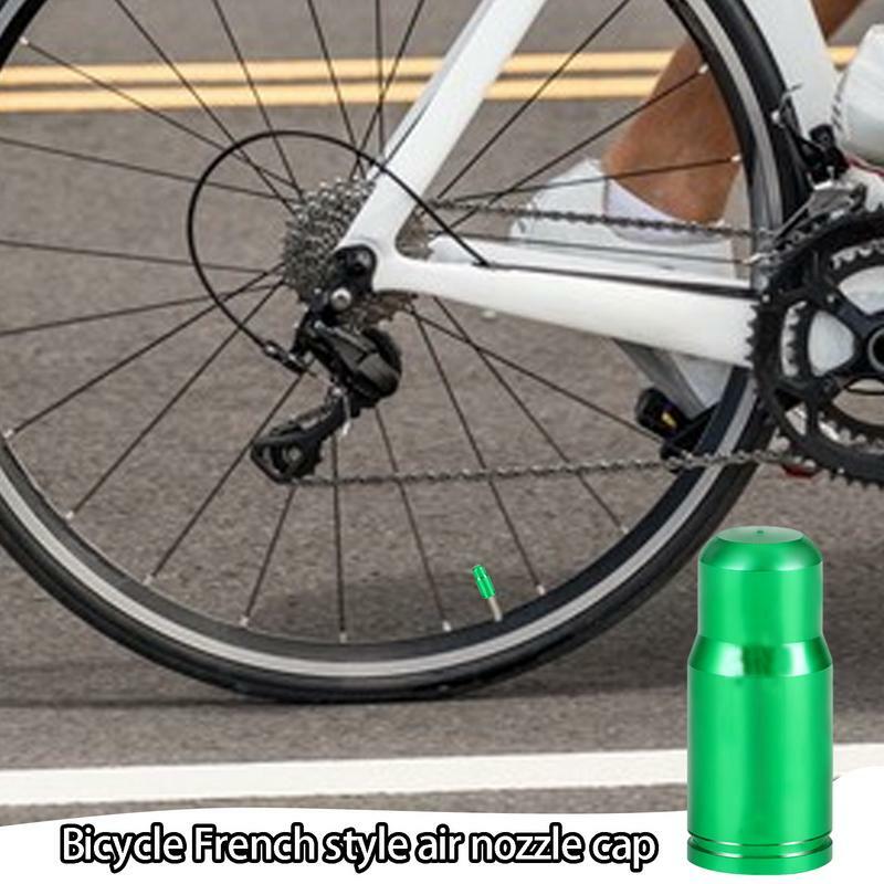Tappi per valvole per bici tappi per bici tappi per pneumatici per biciclette in lega di alluminio coperchio dello stelo della valvola della bicicletta tappi per pneumatici antipolvere per bici per Mtb