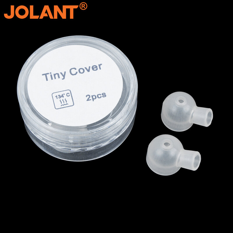 2 pz/scatola JOLANT Dental Tiny Cover per ossido di alluminio Air abrasione Micro Blaster Sandblaster polvere antipolvere Cap 135 ℃ Autoclave