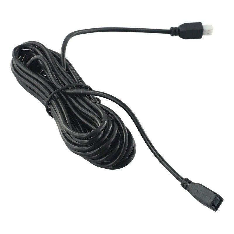 Kabel ekstensi 1 buah bagian elektrik hitam, kabel ekstensi Sensor parkir merek baru produk kualitas tinggi