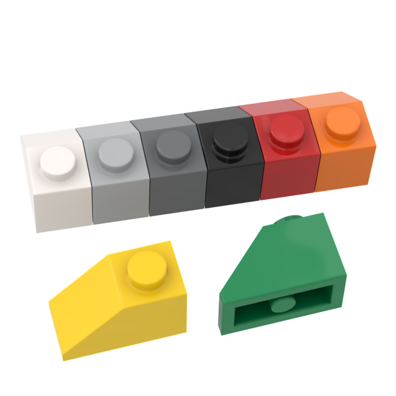 3040 Slope 45 2 x 1 Bricks Collections Bulk Modular GBC Toys For Technical MOC DIY Buildings Blocks Compatible