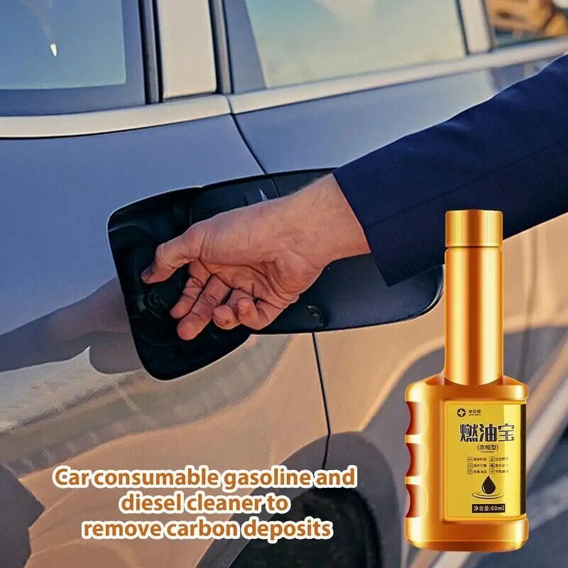 60ml Fuel Gasolines Injector Cleaner Automotive Fuel System Cleaner Engine Catalytic Converter Cleaner Carbon Cleaning Agent