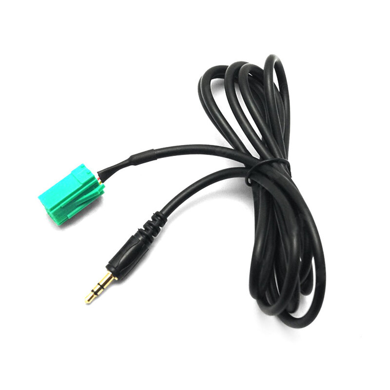 2024 New Car Radio MP3 Auxiliary Adapter Aux Input Jack Lead Cable Adapter For Renault Clio Megane Laguna 3.5mm