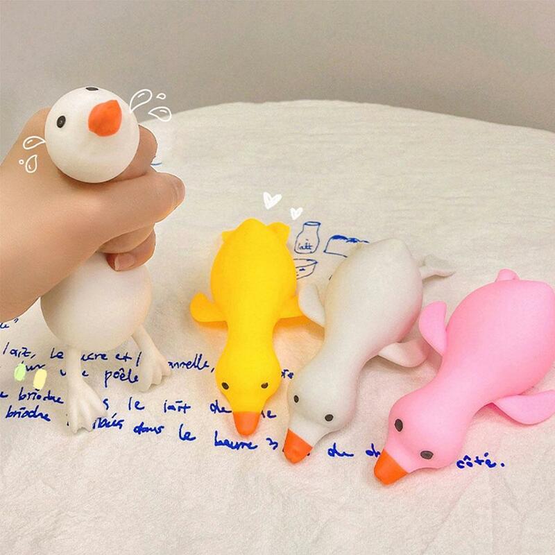 Cute Cartoon Duck Stress Relief Squeeze Toys Reliever Squish Toy Animal Anti Stress For Children Adults Gifts Fidget Toys H5p8