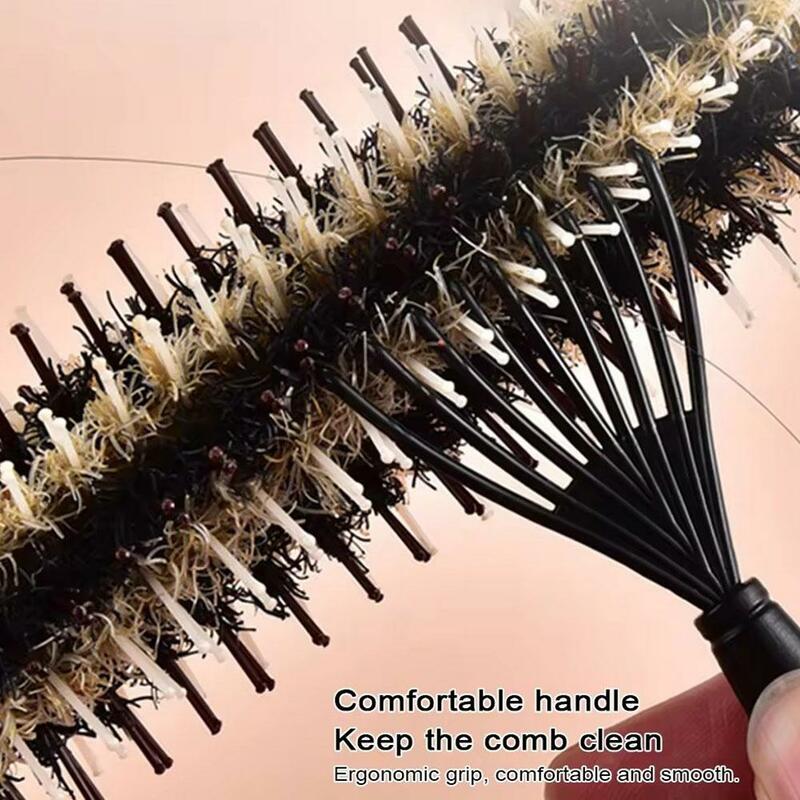 Hair Brush Cleaner Toolcleaning Toolcomb Cleanerhair Salon Home Cleaning Combmini Brush Dirtfor Hair And Use L6x0