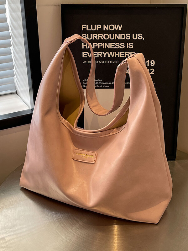 ChimDesign-Sac à main en cuir souple pour femme, grand fourre-tout, sac Hobos pour femme, haute qualité, initié, nouveau