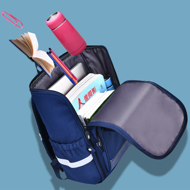 2023 New Children School Bags Kids Large Capacity Backpack In Primary Schoolbag Teenager Boys Waterproof Backpacks Book Bag