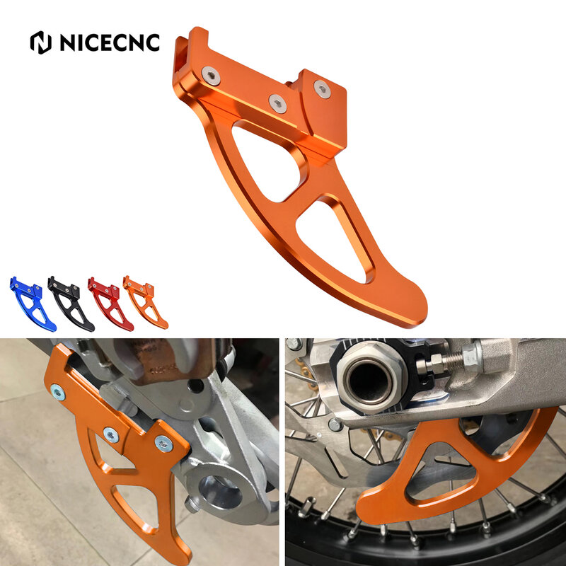 CNC Rear Brake Disc Guard Protector for KTM EXC XC XCW XCF XCFW EXCF SX SXF 125 200 250 300 350 400 450 500 505 530 2004-2022