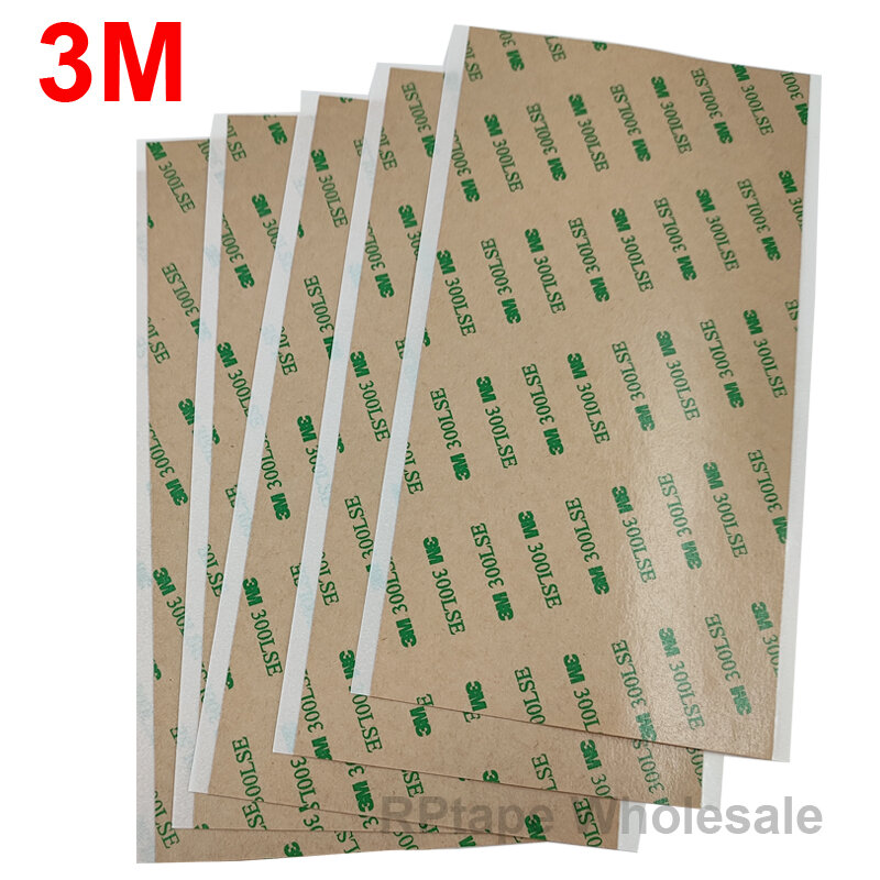 4 "x 8" (100MM * 200MM) 3M 300LSE Double Sided SUPER STICKY HEAVY DUTY adesivo fotocamera cellulare LCD Glass Repair Wig Exten