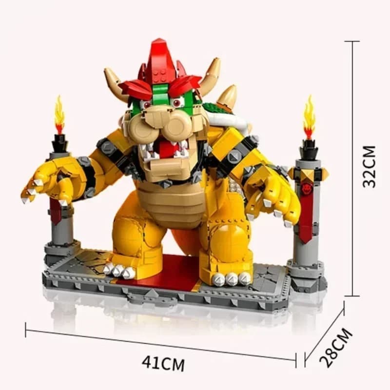 The Mighty Bowser importer décennie ks for Boys, MOC Toys, Birthday, Christmas, Girls, Compatible, 2807, New, 71411 Pcs