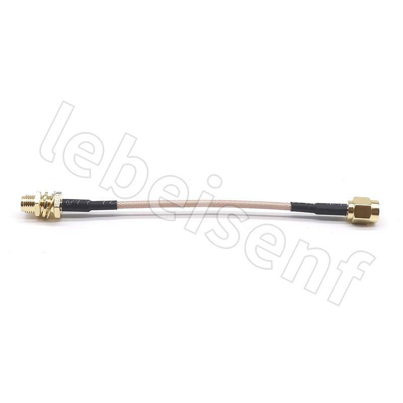 Cable de extensión de antena SMA-JK SMA macho a hembra, tornillo interno, Agujero interior a tornillo exterior, aguja interior, cable adaptador RG316