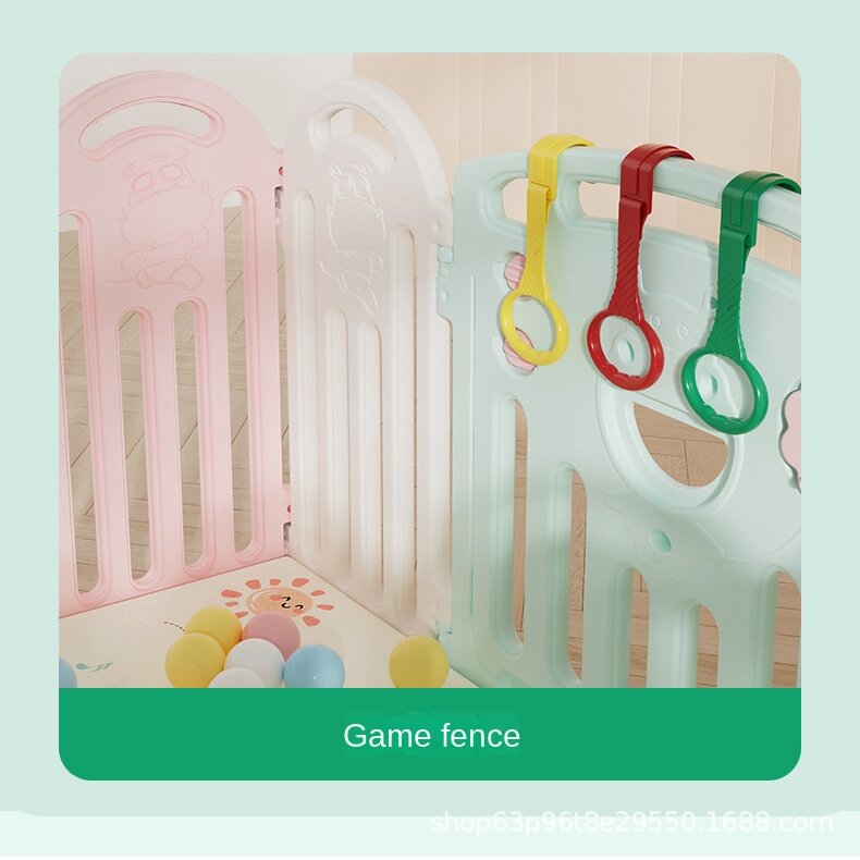 Nursery Rings Pull Up Rings for Babys Colorful Training Tool Baby Crib Pull Up Rings Plastic Learning Standing