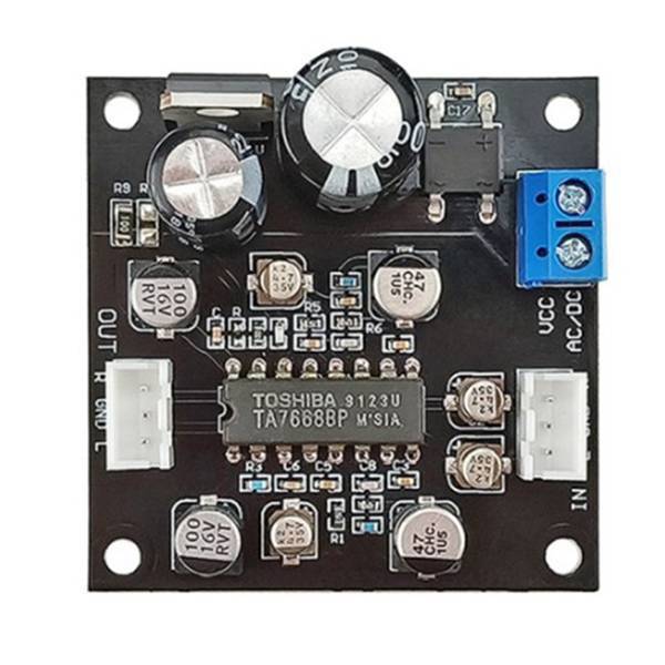 TA7668 Tape Drive Preamplifier Amplifier Tape Deck Board Magnetic Head Preamp Audio Recorder Desktop radio DIY