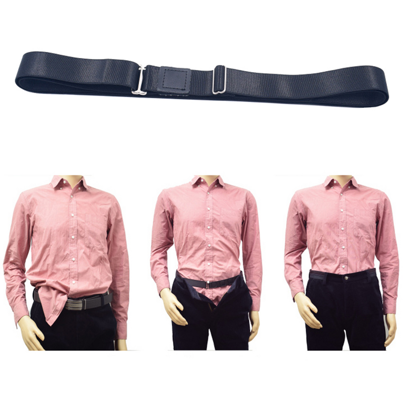 Camicia cintura camicia Stay elastico invisibile regolabile cintura sottoscocca per mantenere la camicia infilata in 1 pz