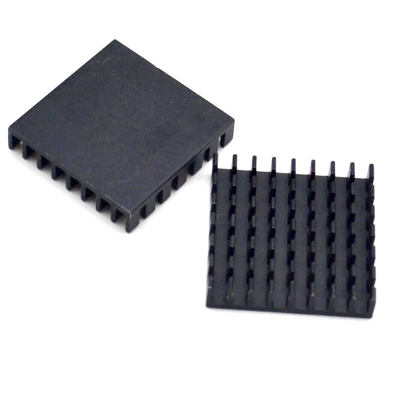 Dissipador de calor 20 pces 28*28*6mm (slot preto) radiador de alta qualidade