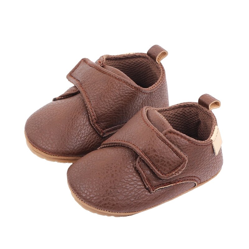 Visgogo Baby Schoenen Eerste Wandelaars Pu Sneakers Zachte Zool Schattige Baby Casual Flats Baby Schoenen Voor Pasgeboren Meisje Jongens 0-18 Maanden