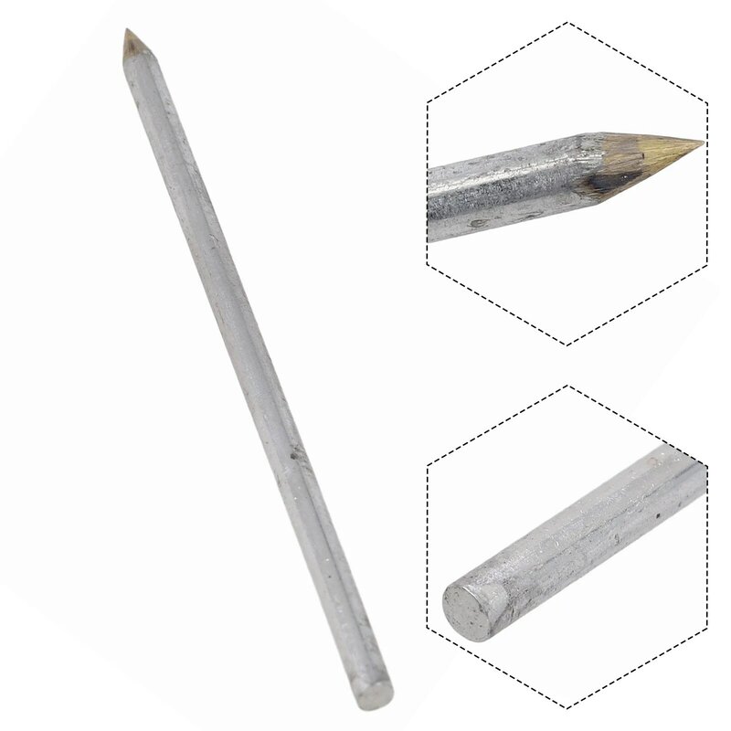 Taglierina Scribe Pen Diamond Glass Tile Cutter carburo Scriber Hard Wheel Hard Metal Lettering tagliatrice strumento di costruzione
